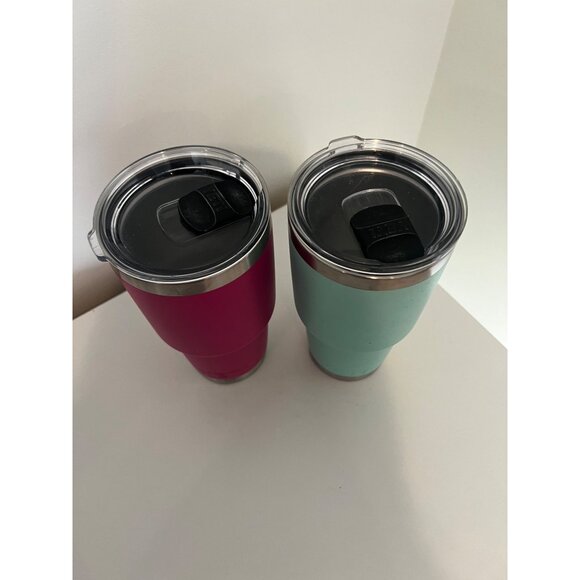 Yeti Rambler 30 oz Tumbler, Pink and Mint Set of 2 - Picture 5 of 8